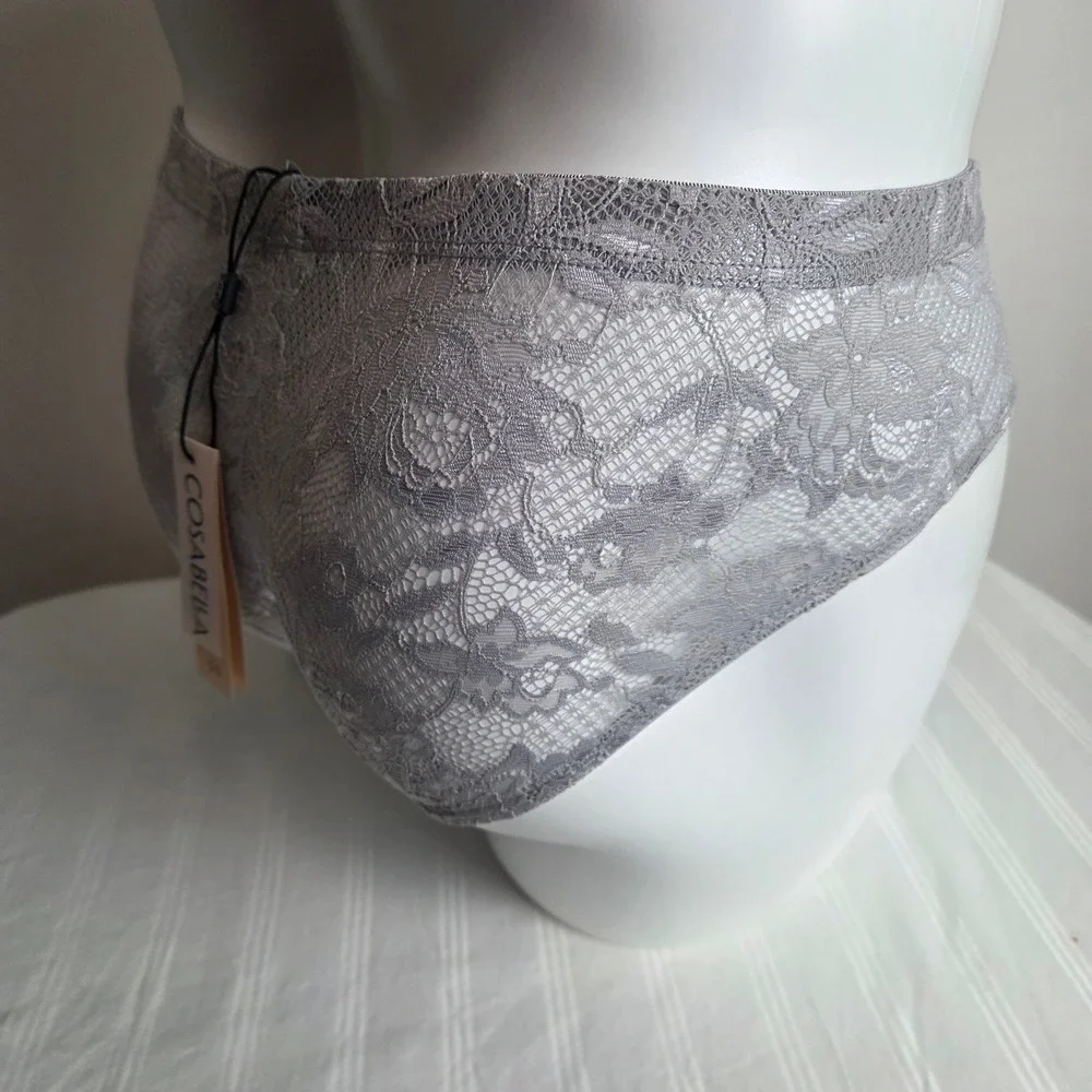 Cosabella Men's Luxury Italian Comfort Lace Micro Brief Designer Underwear